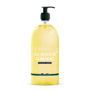 beauterra gel de ducha jazmin 1l rostro, cuerpo y cabello