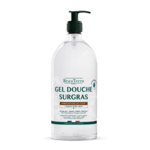 beauterra gel de ducha coco 1l rostro, cuerpo y cabello