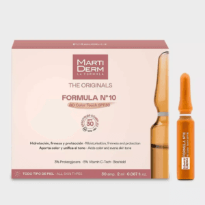 martiderm formula nº10 hd color touch spf30 30 ampolla