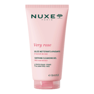 nuxe very rose gel limpiador calmante 150ml