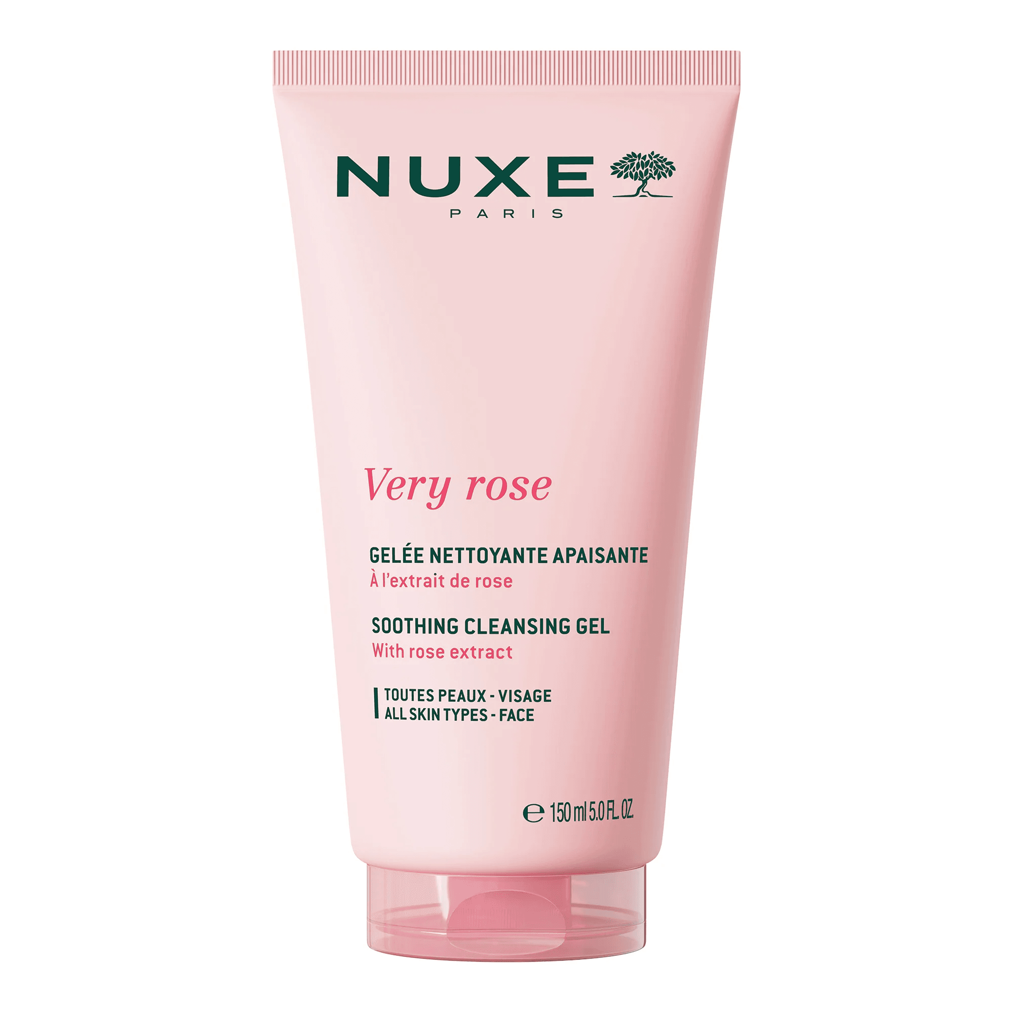 nuxe very rose gel limpiador calmante 150ml nuxe very rose gel limpiador calmante 150ml
