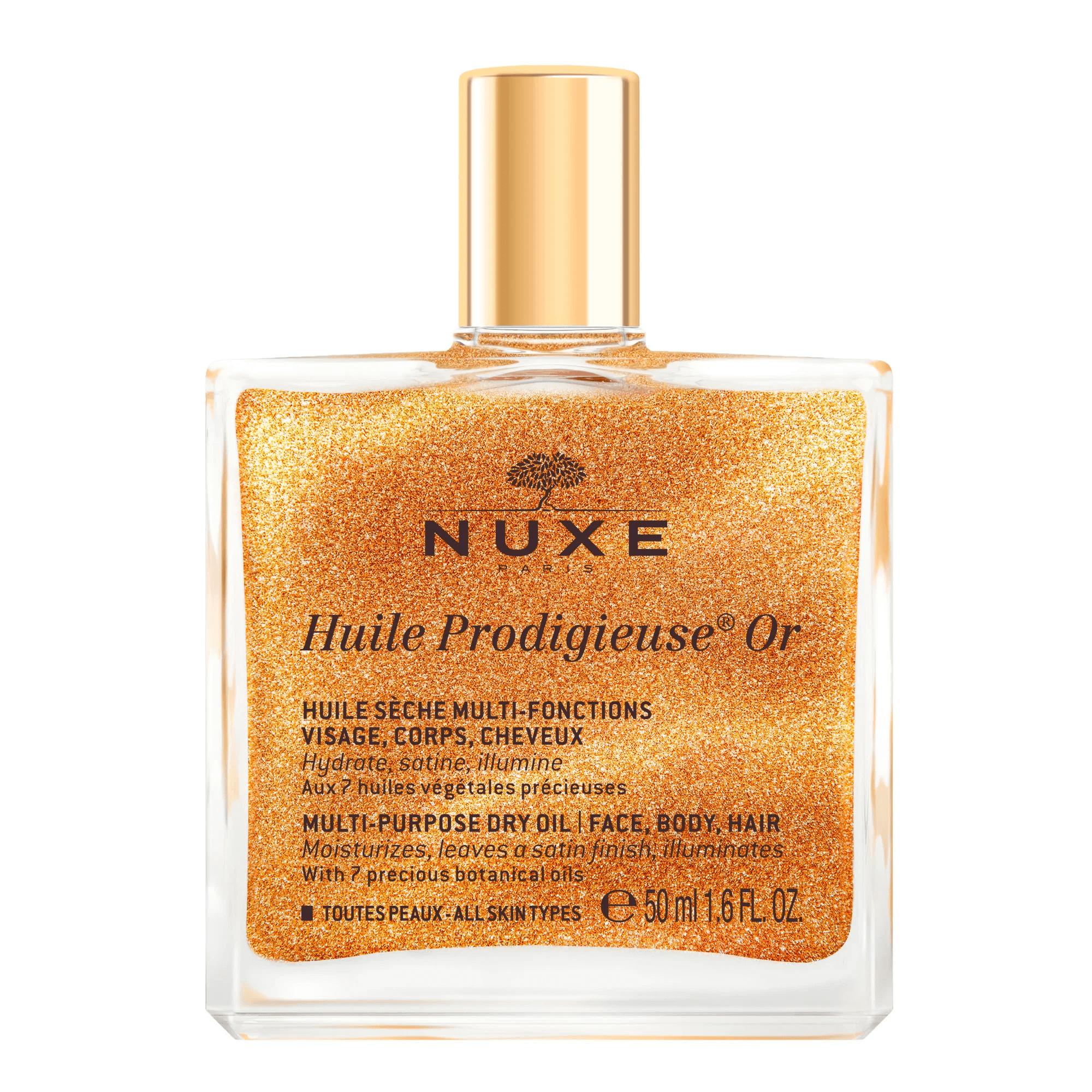 nuxe huile prodigieuse® or 50 ml aceite seco para rostro, cuerpo y cabello nuxe huile prodigieuse® or 50 ml aceite seco para rostro, cuerpo y cabello