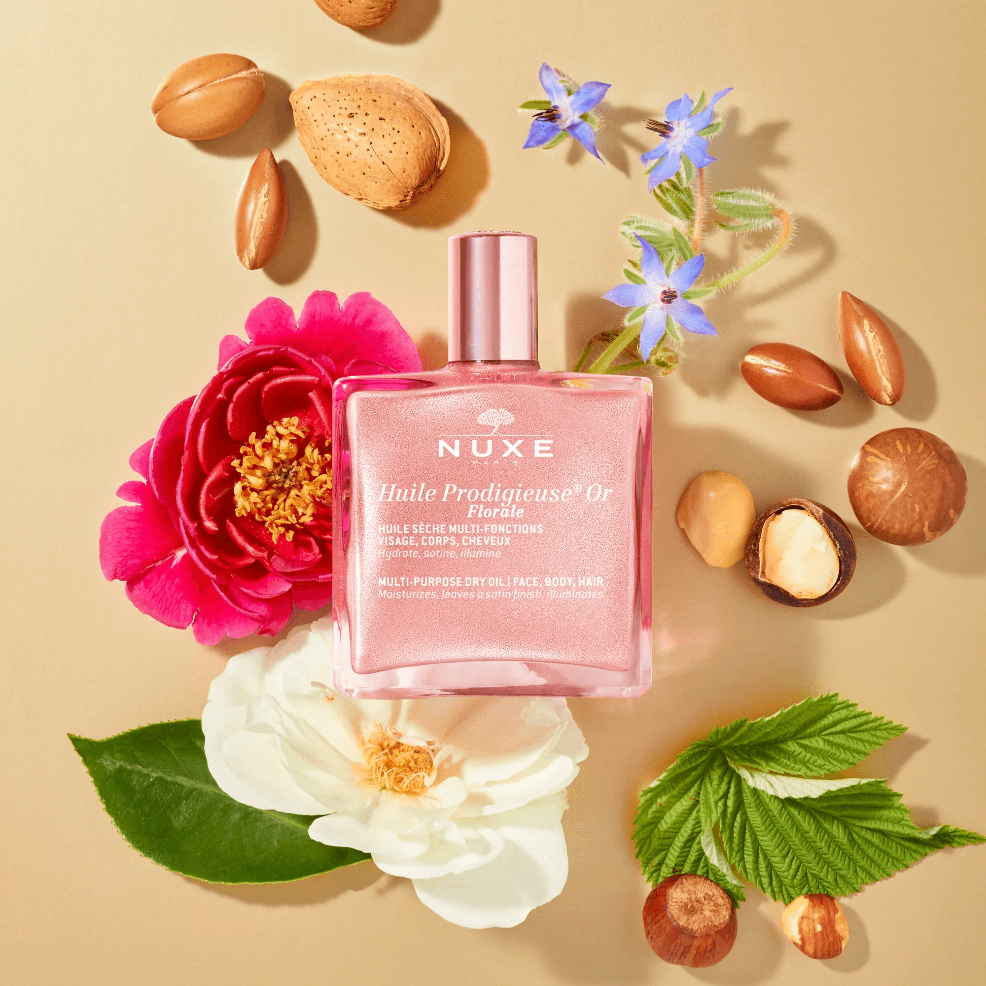 nuxe huile prodigieuse® or florale 50ml aceite seco para rostro, cuerpo y cabello nuxe huile prodigieuse® or florale 50ml aceite seco para rostro, cuerpo y cabello