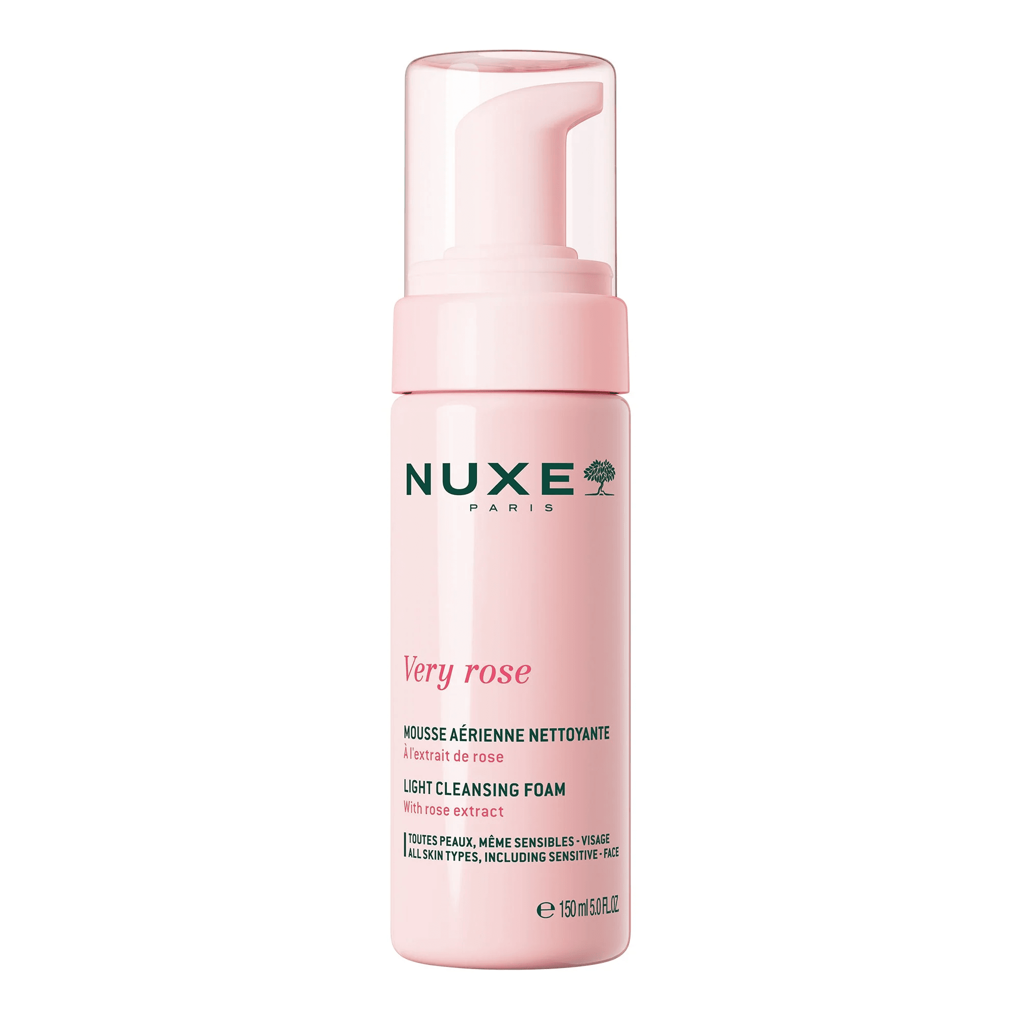 nuxe very rose espuma ligera limpiadora 150ml nuxe very rose espuma ligera limpiadora 150ml