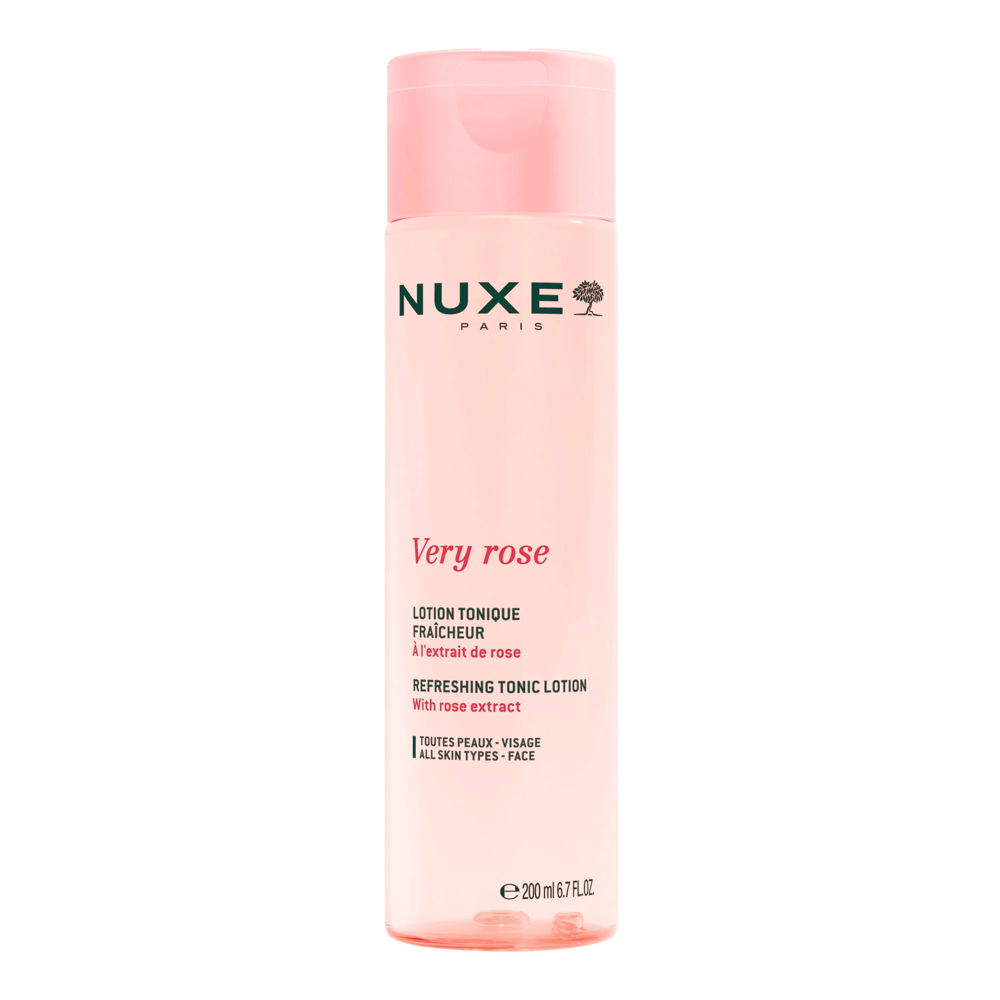 nuxe very rose loción tónica refrescante 200ml nuxe very rose loción tónica refrescante 200ml
