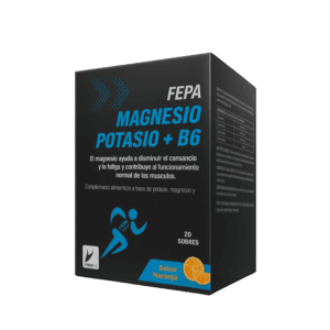 fepadiet magnesio potasio+b6 20 sobres