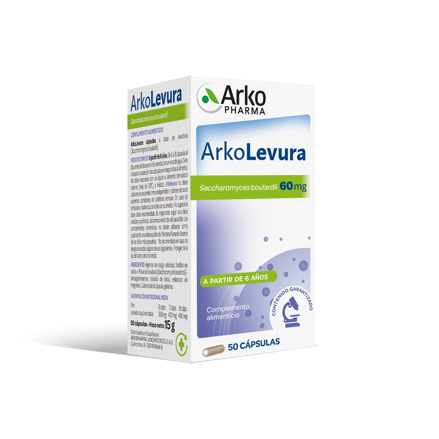 arkolevura saccharomyces boulardii 50 cáps. arkolevura saccharomyces boulardii 50 cáps.