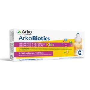 arkobiotics vit y defensas niÑos 7 unidosis