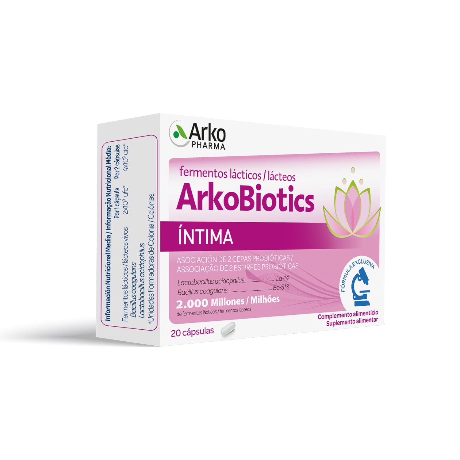 arkobiotics intima 20 cáps. arkobiotics intima 20 cáps.