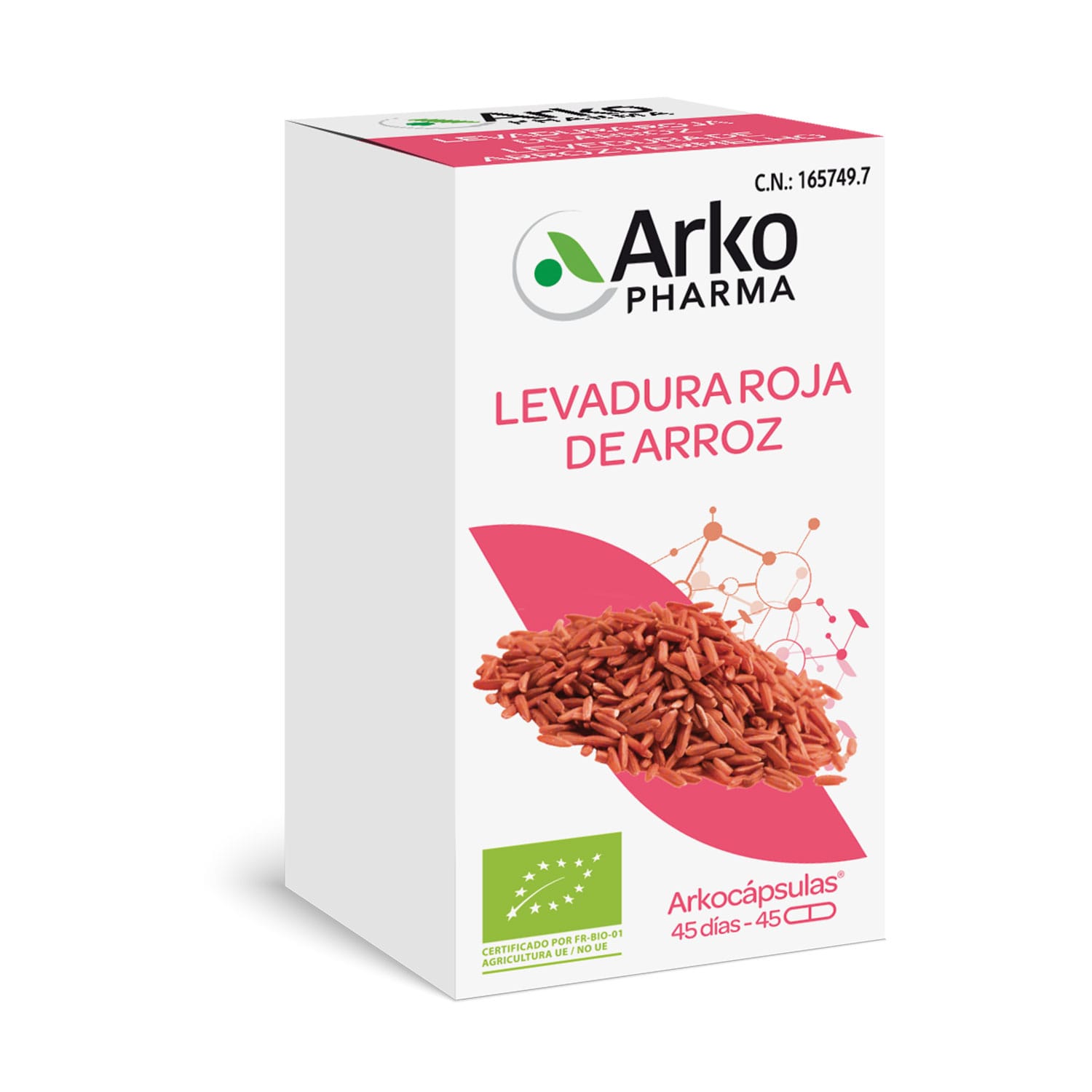 arkocaps. levadura roja de arroz 45 cáps. bio arkocaps. levadura roja de arroz 45 cáps. bio