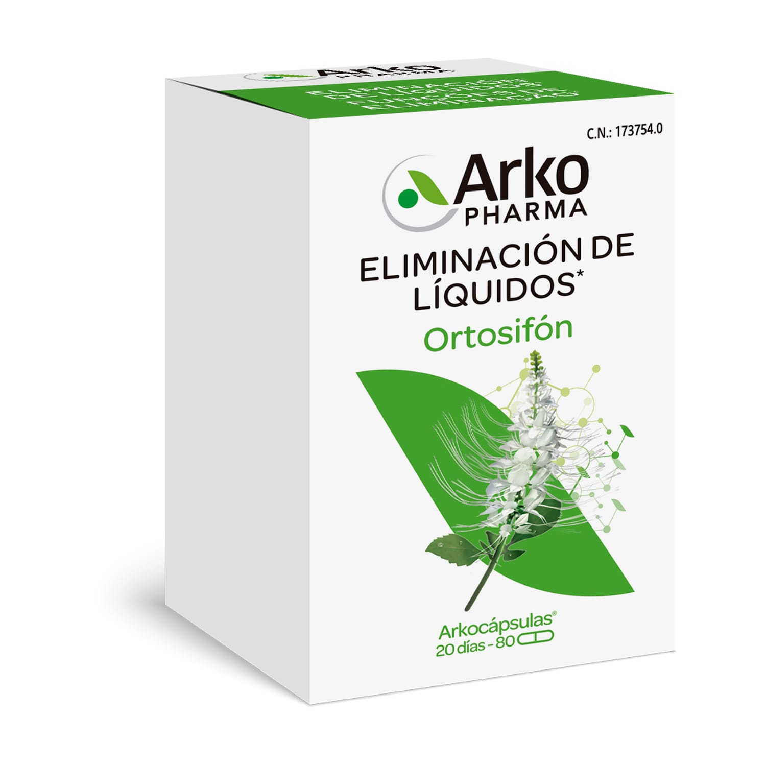 arkocaps. ortosifÓn 80 cáps. arkocaps. ortosifÓn 80 cáps.