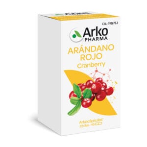 arkocaps. arÁndano rojo (cranberry) 45 cáps.