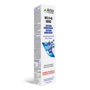 arkovital vitamina c + d3 1000 20 comp. efervesc.