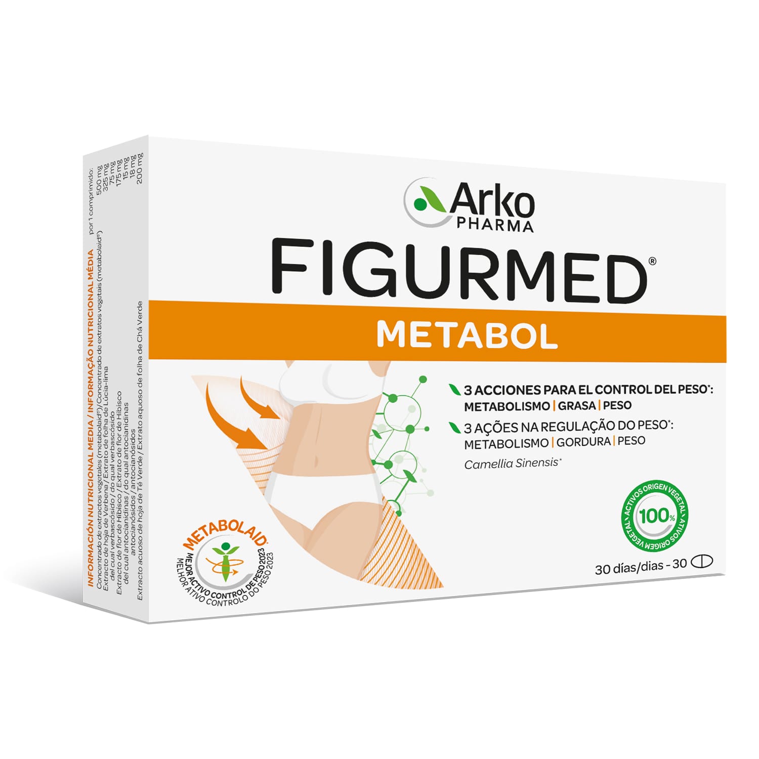 figurmed metabol 30 cápsulas figurmed metabol 30 cápsulas