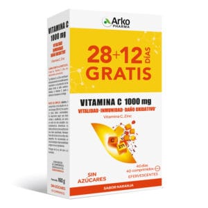 arkovital vitamina c 1000 mg 20 comp. efervesc. x 2