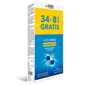 arkomag magnesio + b6 21 comp. efervesc. x 2