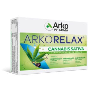 arkorelax estrÉs control cannabis sativa 30 comp.