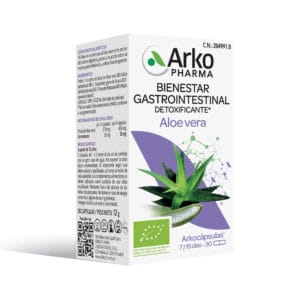 arkocaps. aloe vera bio 30 cáps