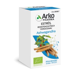 arkocaps. ashwagandha bio 45 cáps