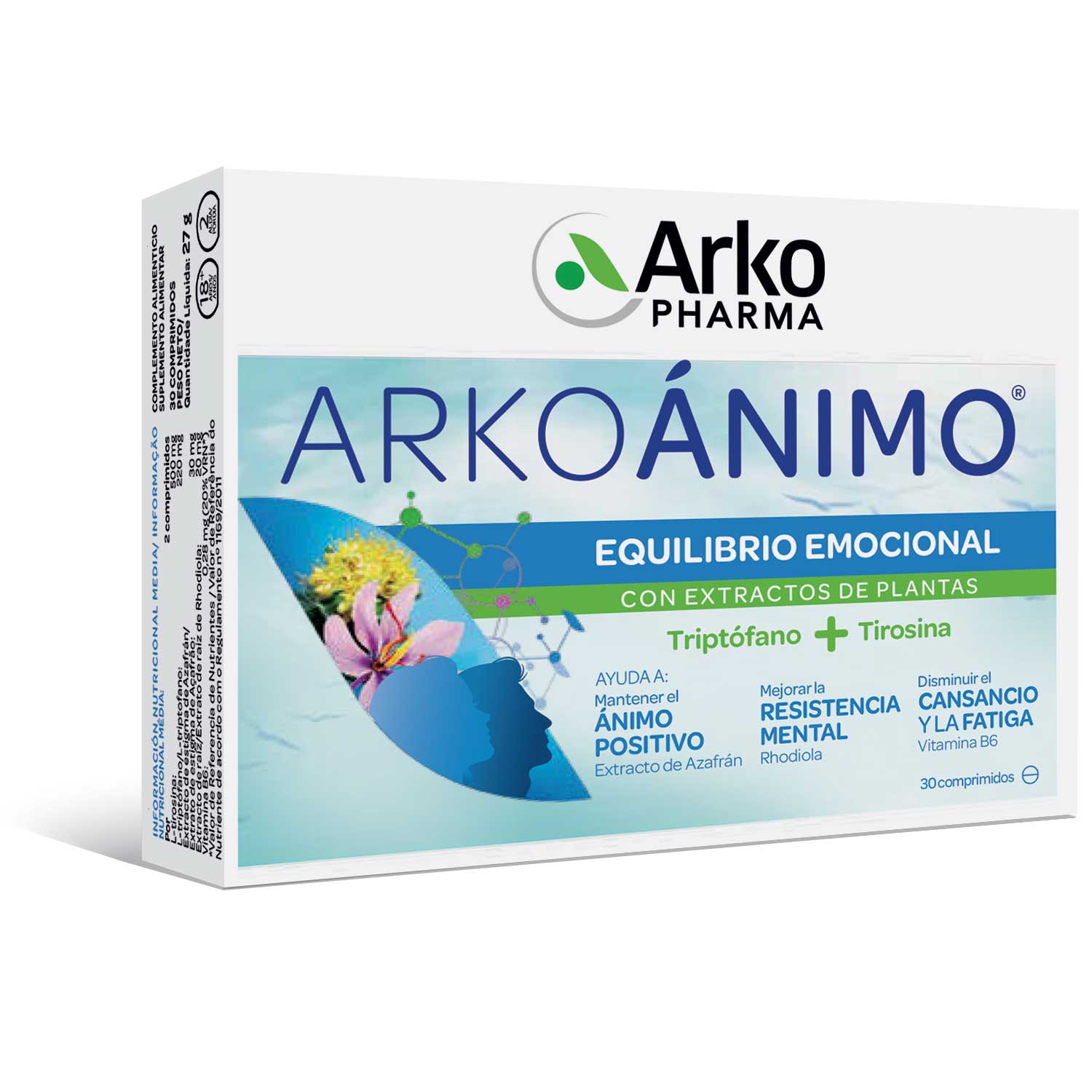 arkoanimo 30 comprimidos arkoanimo 30 comprimidos
