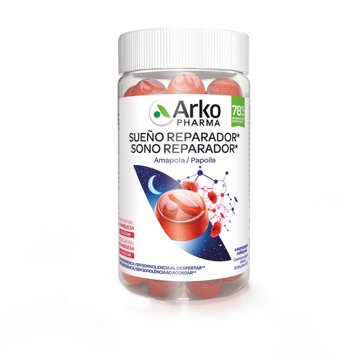 arkogummies amapola 60 caramelos goma arkogummies amapola 60 caramelos goma
