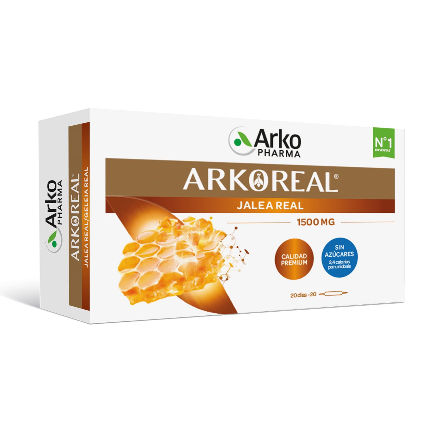 arkoreal jalea real 1.500 mg sin azúcar 20 dosis arkoreal jalea real 1.500 mg sin azúcar 20 dosis