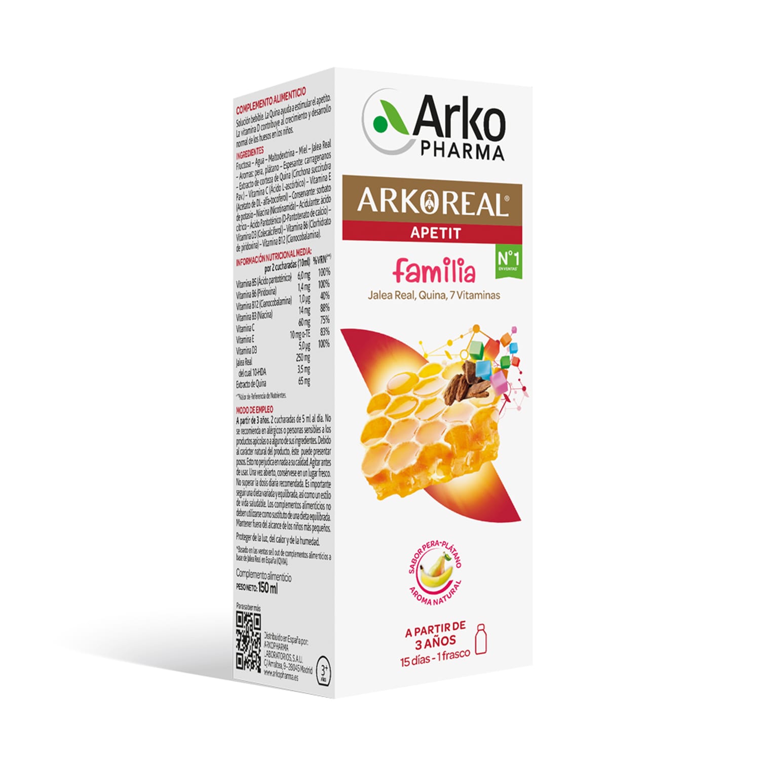 arkoreal apetit junior jarabe 150 ml arkoreal apetit junior jarabe 150 ml