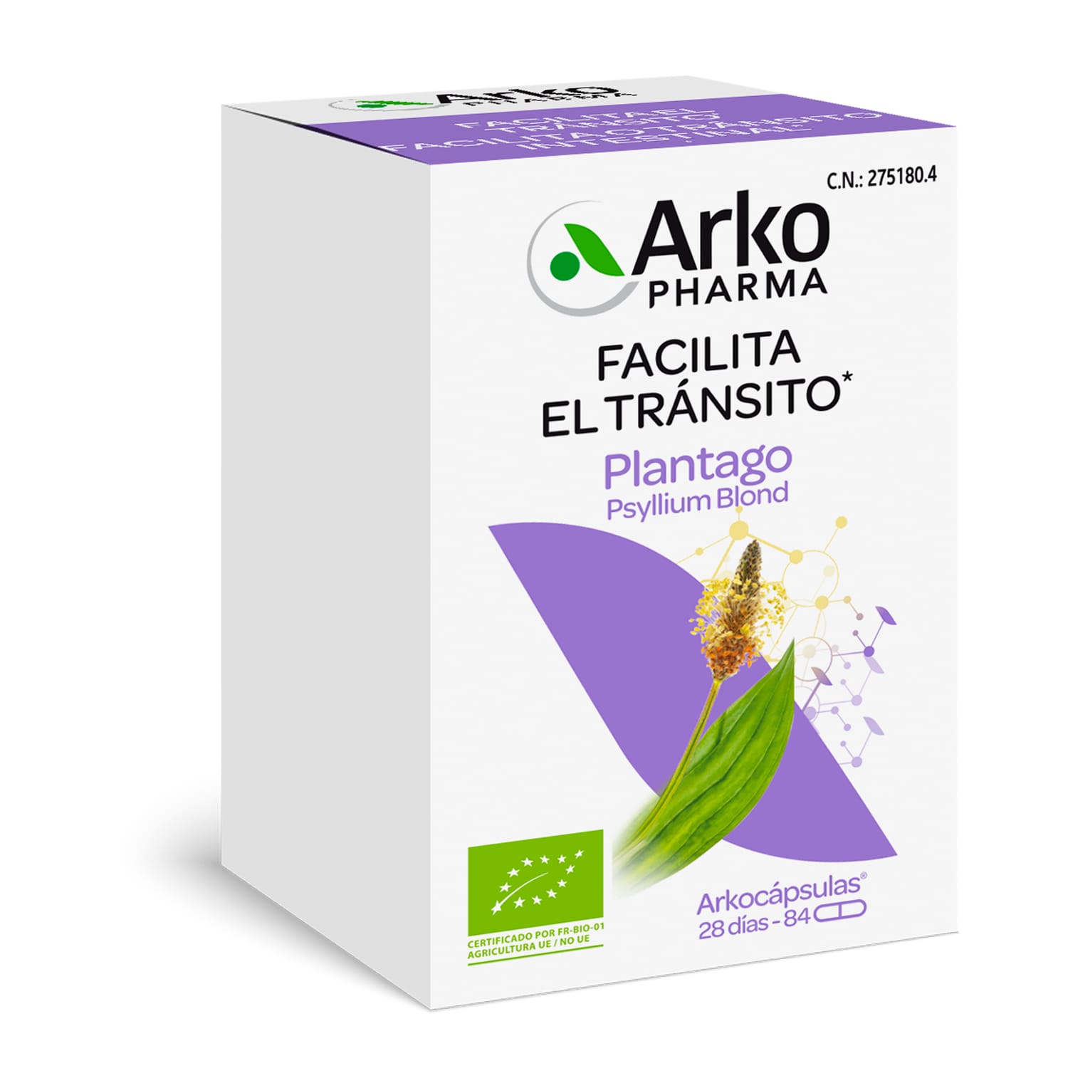 arkocaps. plantago 84 cáps. bio arkocaps. plantago 84 cáps. bio